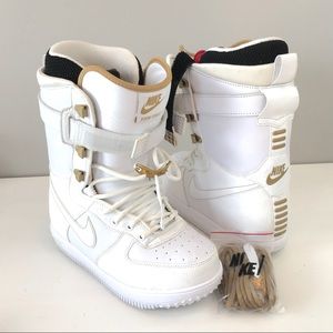 Nike Zoom Force Snowboarding Boot White 